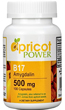 Apricot Power B17 Amygdalin, 500 mg 100 Caps