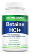 Betaine HCL, 120 Capsules, by Enzyme Science