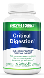 Critical Digestion, 90 Capsules, by Enzyme Science