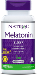 Melatonin Time Release Tablets - 5mg, by Natrol