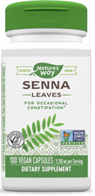 Senna Leaves, 1350 mg, 100 Capsules, by Nature's Way