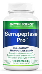 Serrapeptase Pro, 120 Capsules, by Enzyme Science