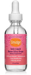 Ionic Liquid Boron Silica Drops 2 fl oz by Smidge